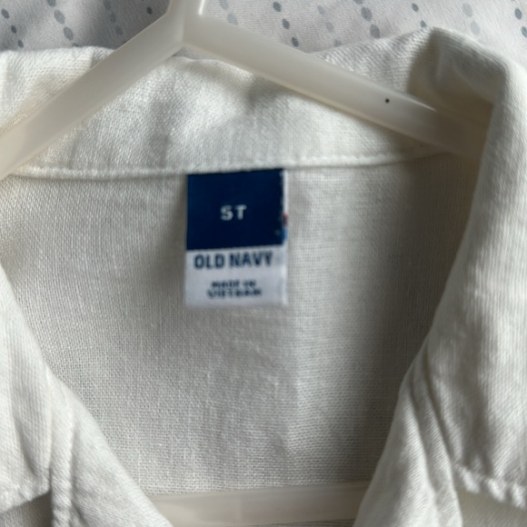 White button down. - Picture 2 of 2